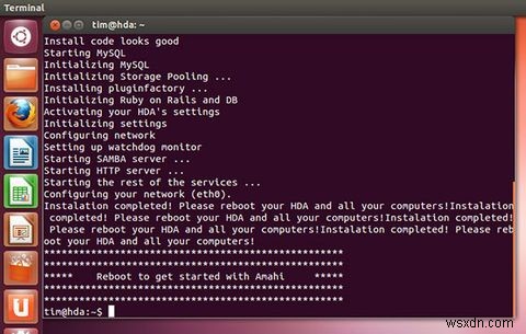 Ubuntu、Amahi、古いコンピューターでホームサーバーを作成する方法 