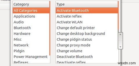 イカ：Ubuntuを自動化するためのアクションとリアクションを設定する 