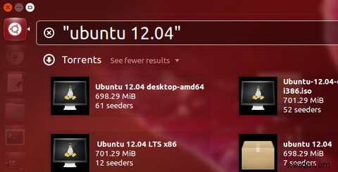 Ubuntuダッシュボードでニュース、トレント、Spotifyなどを検索[Linux] 