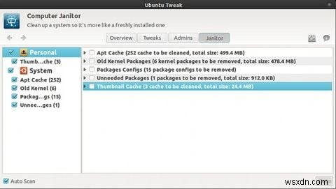 UbuntuTweak[Linux]でUbuntuシステムをより細かく制御できます 