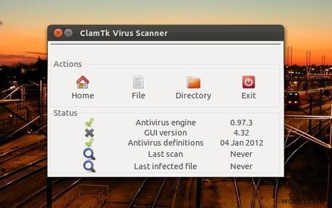 ClamTkを使用してシステムとリムーバブルメディアをスキャンしてウイルスを検出します[Linux] 