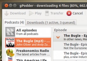 gPodderでポッドキャストを簡単に管理・同期する方法