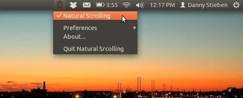 UbuntuでMacOSXの自然なスクロールを取得する方法[Linux] 