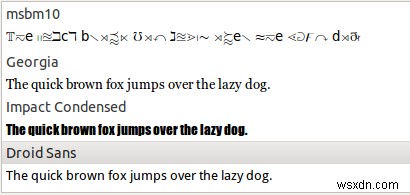 FontManagerでフォントを簡単に管理および比較[Linux] 
