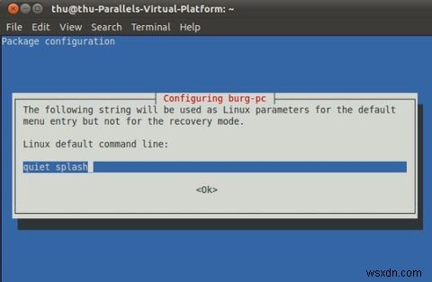 BURGを使用してGRUBブートローダーをカスタマイズする方法[Ubuntu] 