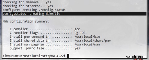 UbuntuLinuxでTARGZおよびTARBZ2ファイルをコンパイルおよびインストールする方法 