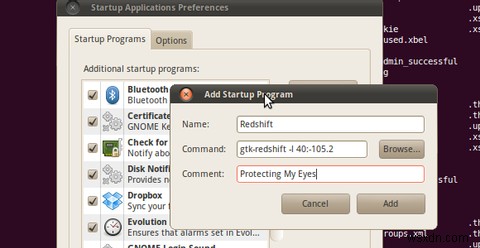 Redshiftは目を鋭く保ち、睡眠を助けます[Linux] 