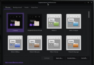 Linux Mintでデスクトップテーマを変更する3つの方法