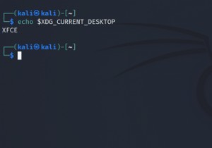 Linuxで使用しているデスクトップ環境を確認する方法 