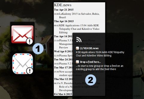 KDEダッシュボードとウィジェットを使用してワークフローを改善する方法 
