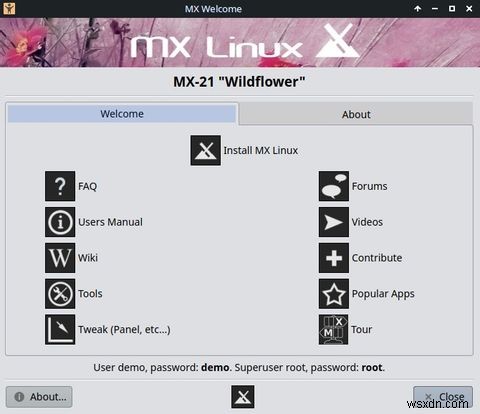 PCにMXLinuxをインストールする方法 