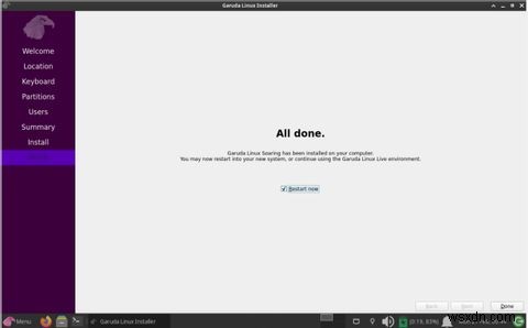 PCにGarudaLinuxをインストールする方法 