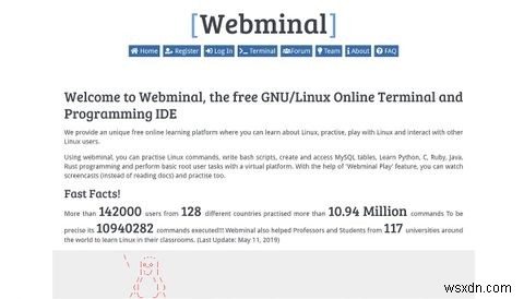 WebブラウザでLinuxを実行するための10のベストWebサイト 