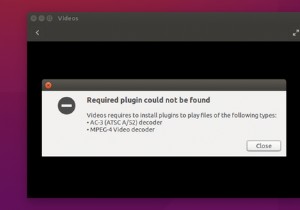 あなたの音楽とビデオファイルがLinuxで再生されない理由とそれを修正する方法 