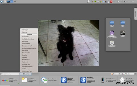 KDEガイド：その他のLinuxデスクトップ 