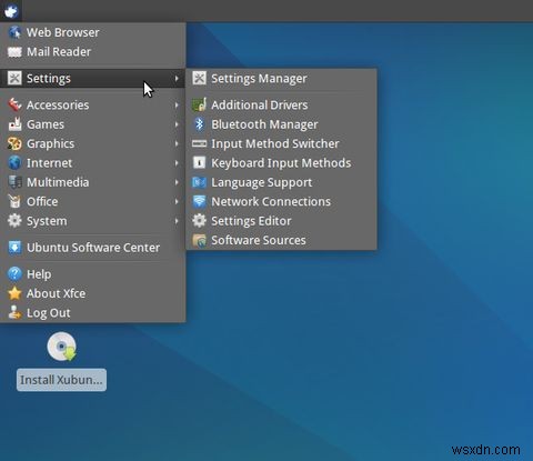 XFCE：軽量、スピーディー、本格的なLinuxデスクトップ 