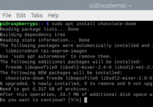 Raspberry PiでDoomを実行する方法（エミュレーターなし） 