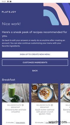 健康的な食事のためのトップ10の食事計画アプリ 