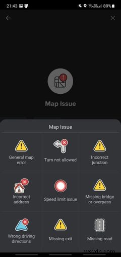 Wazeでナビゲートするときに問題を報告するすべての方法 