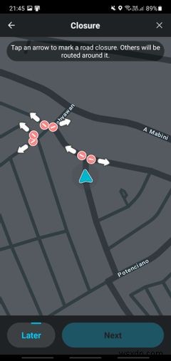 Wazeでナビゲートするときに問題を報告するすべての方法 