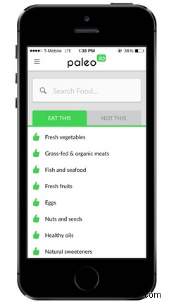 パレオダイエットのための7つの最高のアプリ 