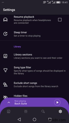 Android用の10の最高の広告なしの音楽プレーヤーアプリ 