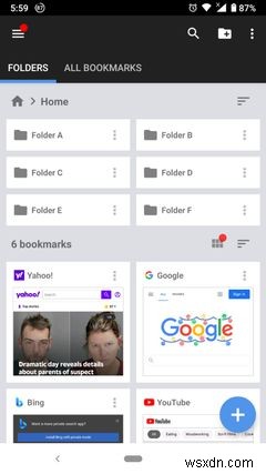 Android用の6つの最高のブックマークマネージャーアプリ 