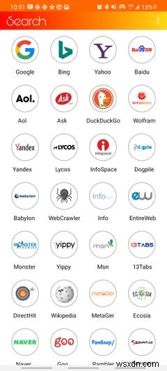 複数の検索エンジンを同時に使用できる3つのAndroidアプリ 