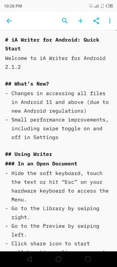 8つの最高の気晴らし-Android用の無料テキストエディタ 
