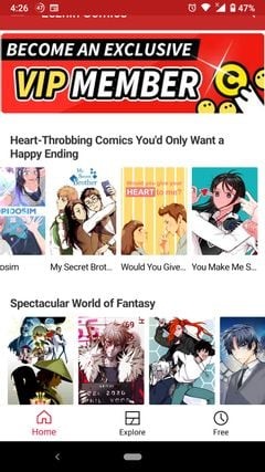 AndroidとiPhoneのための5つの最高の漫画とウェブトゥーンのアプリ 