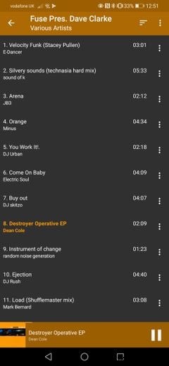 Android用の15の最高のオフライン音楽プレーヤーアプリ 
