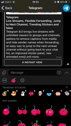 Telegram8.0の7つの新機能 