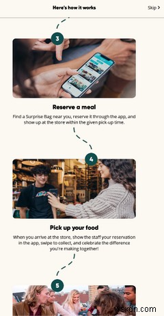 Too Good To Goアプリを使用すると、どのようにして低価格で食品を購入できますか？ 