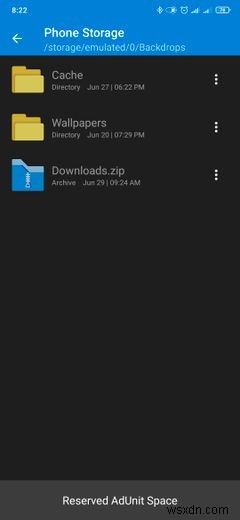 AndroidでZIPファイルを開く方法 