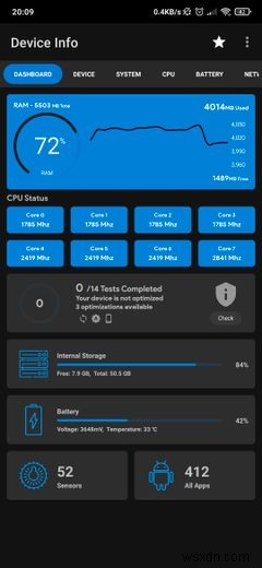 お使いの携帯電話の仕様を確認するための7つの最高のAndroidアプリ 