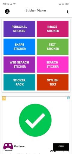 Android用の8つの最高のステッカーメーカーアプリ 