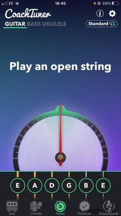 iPhoneまたはAndroidでギターをチューニングするための5つの最高のアプリ 