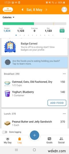 AndroidおよびiPhone用のMyFitnessPalの6つの最良の代替案 