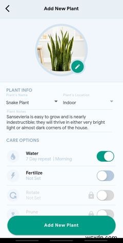 観葉植物の世話をするための5つの最高のAndroidアプリ 