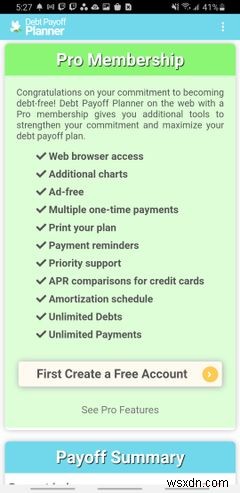 モバイル用の7つの最高の債務管理アプリ 