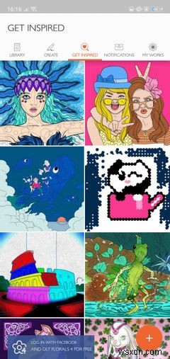 Androidの大人のための5つの最高の塗り絵アプリ 