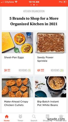 初心者に料理の仕方を教える10のモバイルアプリ 