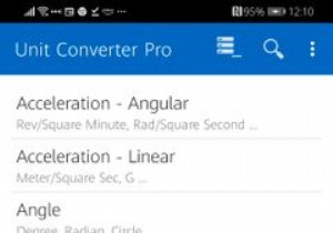 Androidで使える無料の単位変換アプリおすすめ6選