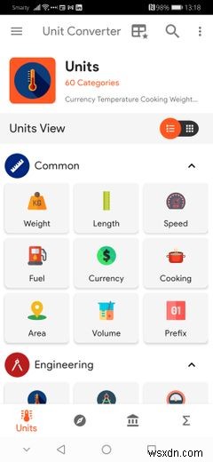 Android用の6つの最高の無料単位変換アプリ 