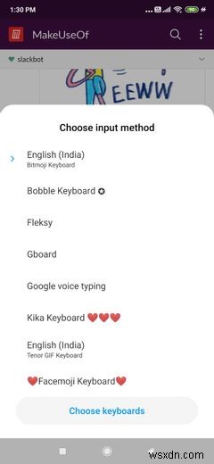 Androidのテキストメッセージと絵文字に最適な5つのGIFキーボード 