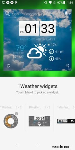 Android用の7つの最高の天気ウィジェット 