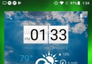 Androidで使いたいおすすめ天気ウィジェット7選