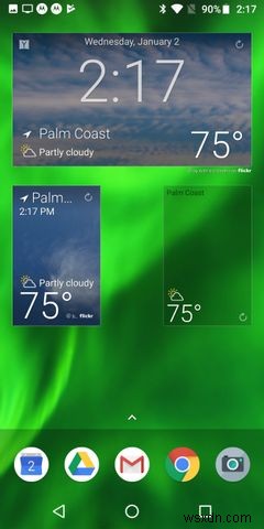 Android用の7つの最高の天気ウィジェット 