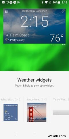 Android用の7つの最高の天気ウィジェット 