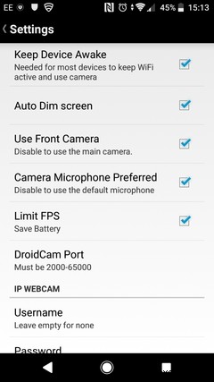 AndroidフォンをWebカメラとして使用する方法 